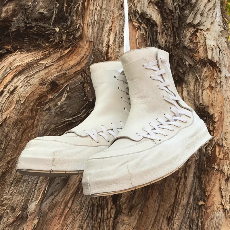 Crossfit Male - Sepatu Boots Pria Vintage Model Wedges