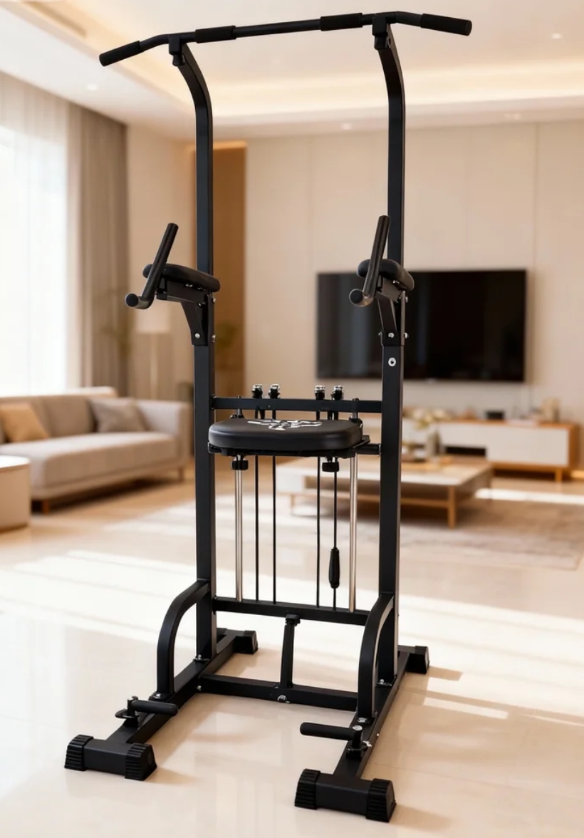 Pull Up Bar Grip - Alat Latihan Kekuatan Power Tower Pull-Up