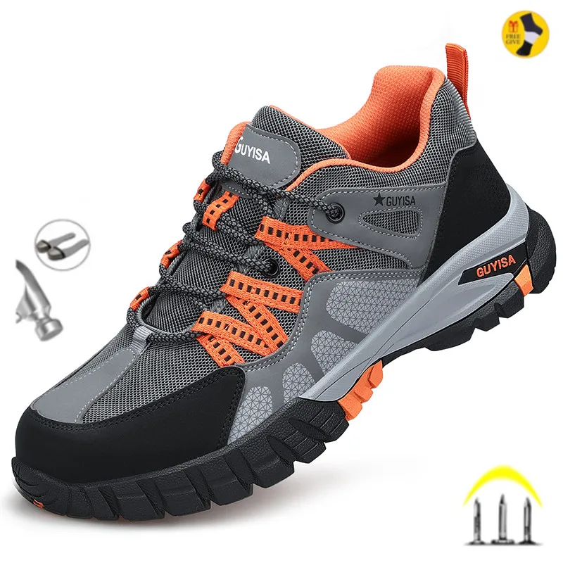 Crossfit Male - Sepatu Keselamatan Ujung Kaki Baja Pria