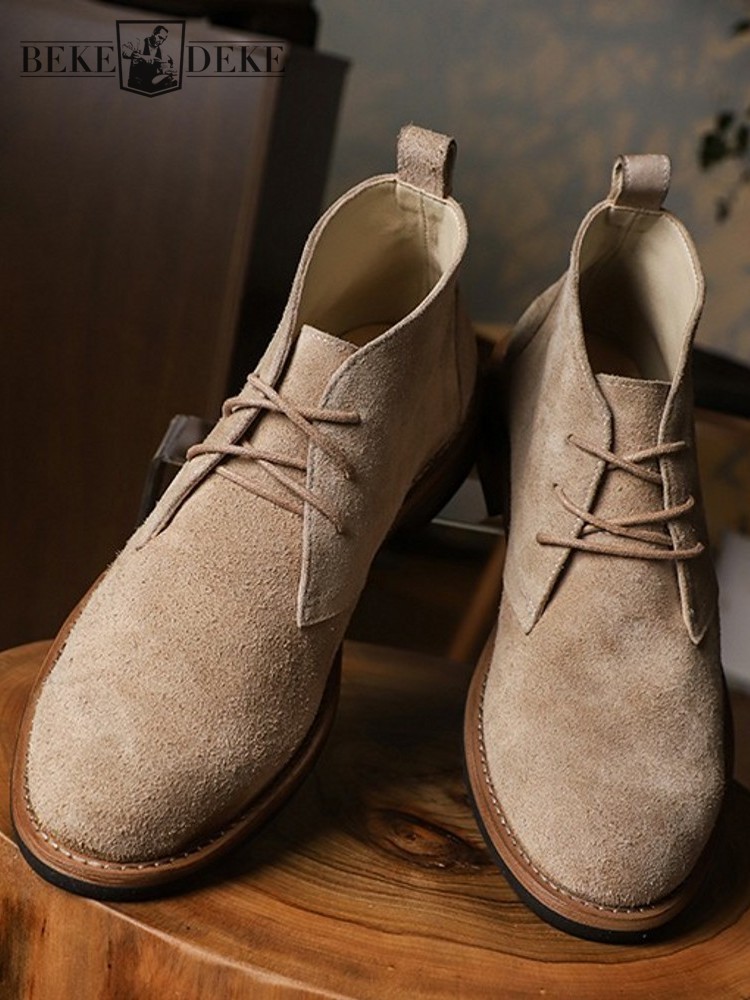 Crossfit Male - Sepatu Bot Pergelangan Kaki Buatan Tangan