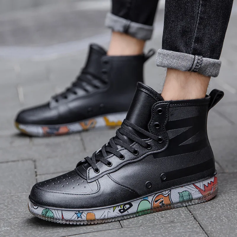 Sepatu Bot Hujan Pria Sepatu B - Crossfit Male ulasan dan harga