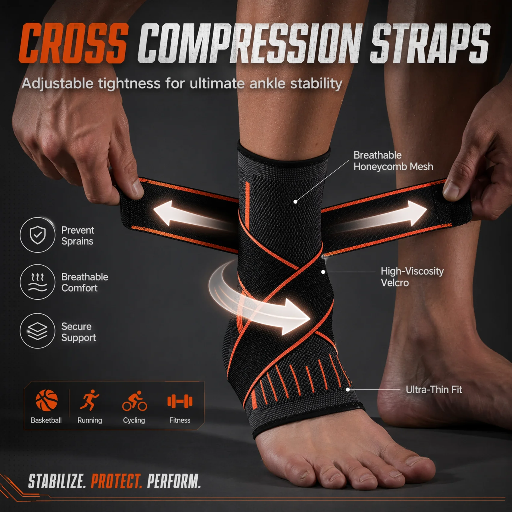 Penyangga Pergelangan Kaki Kom - Ankle Mobility Band ulasan dan harga