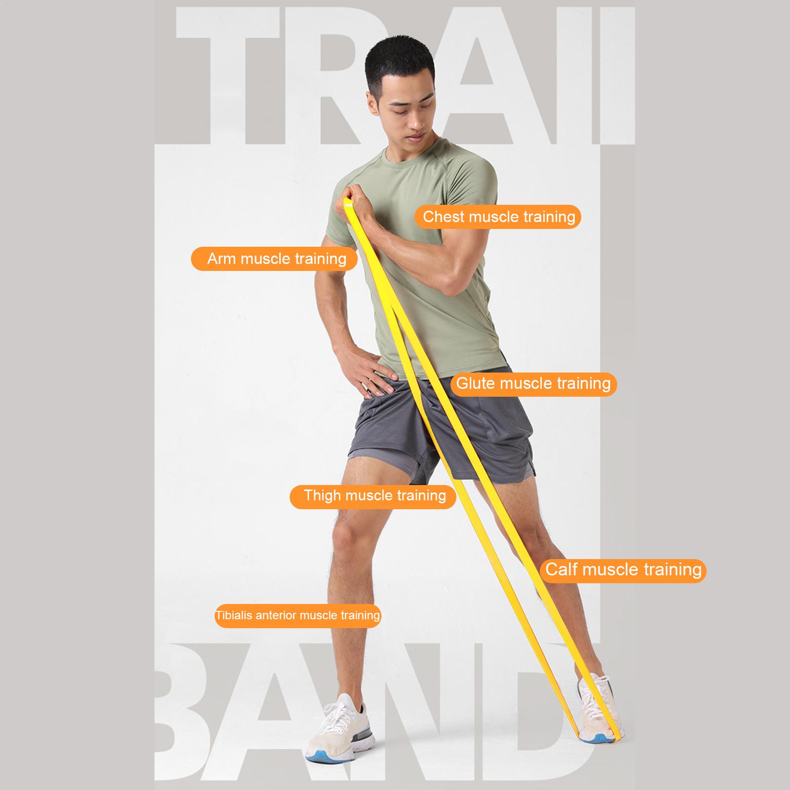 1pc Tali Resistensi Latihan El - Pull Up Assist Band ulasan dan harga