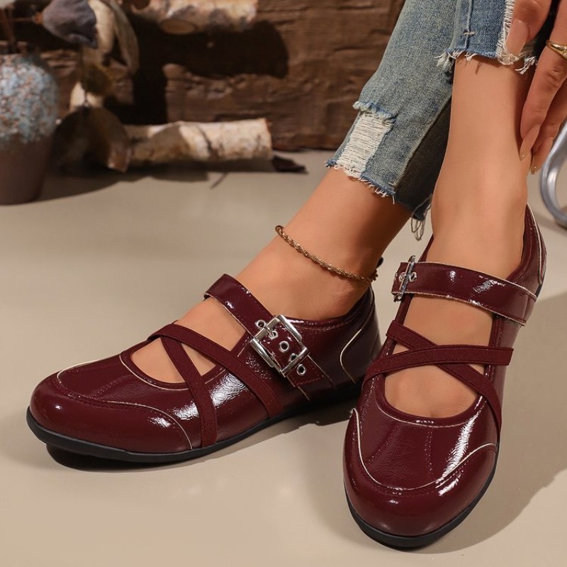 Sepatu Mary Jane Wanita, Ujung - Crossfit Event ulasan dan harga